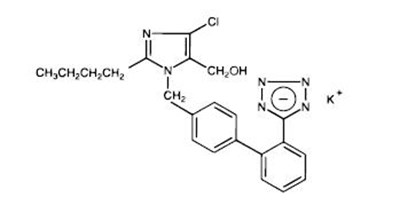 Structured Formula For Losartan (Losartan Hydro Figure 01)